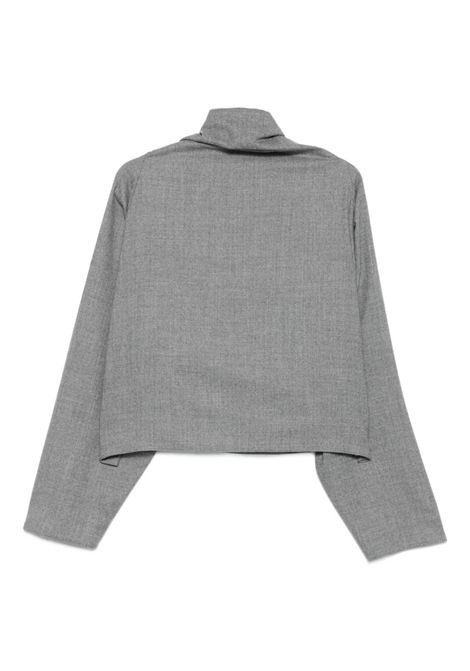 top DUSAN | shirt | T1468SSILVER GREY